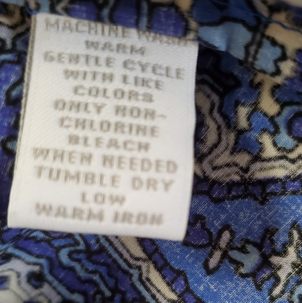 Charter Club 100% Cotton Button Down NWT 14W - Picture 6 of 10